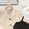 Stylish Blazer, Camisole & Skirt Set for Girls – Trendy Western Outfit - Image 8