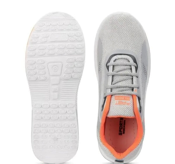 Men’s Lightweight Mesh Sneakers with Bold Blue Detailing – Sports & Casual Shoes
